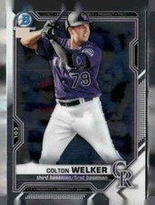 2021 Bowman #BCP-15 Colton Welker