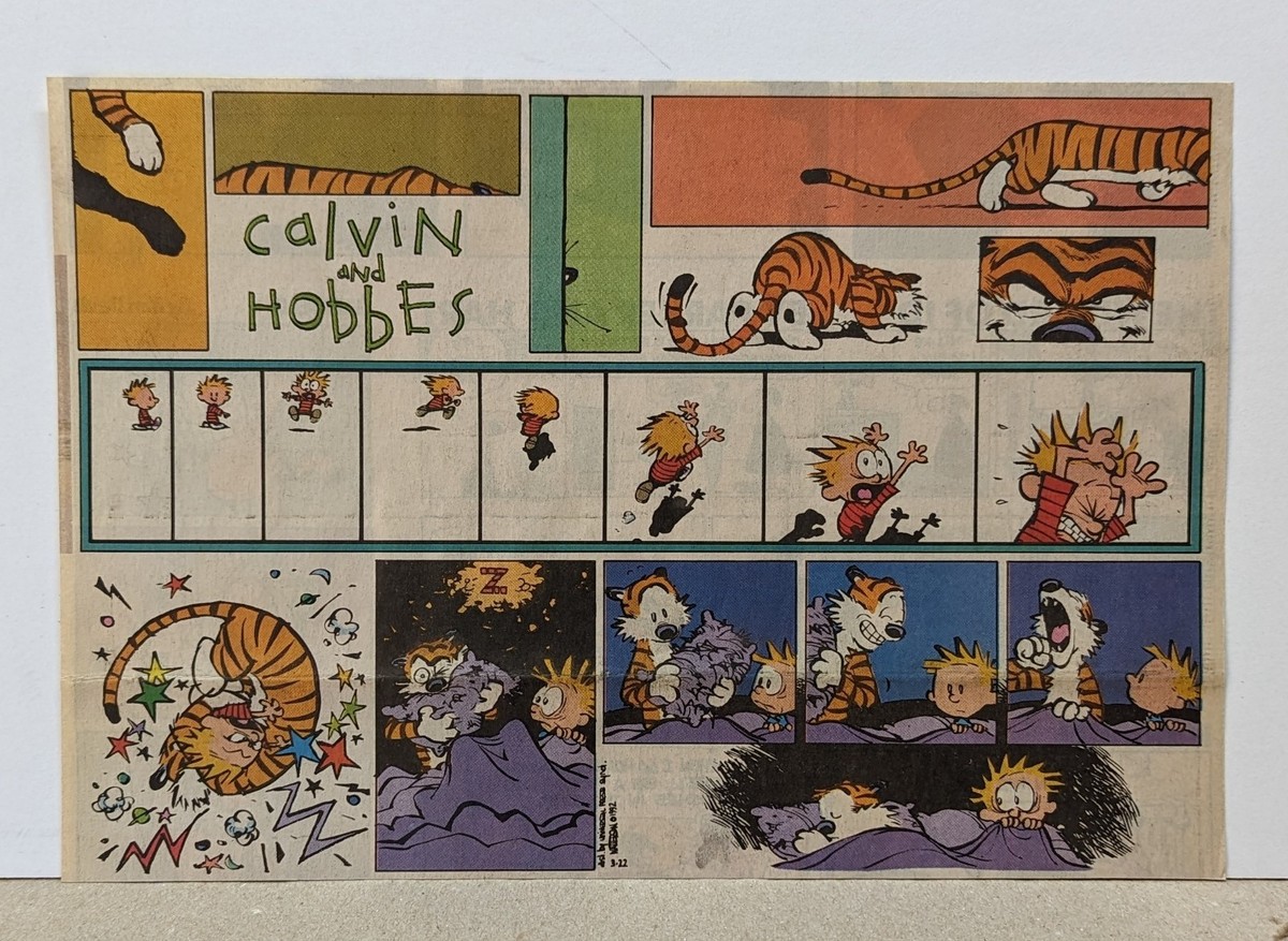 【希少】カルビンとホッブス : American kids comedy 1.2 Calvin and Hobbes: Sunday Pages 1985-1995: Watterson, Bill