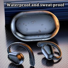 Bluetooth Headset 5.3 TWS Wireless Earphones Earbuds Headphones Stereo Ear Hook