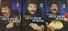 Set Of 3 x STEVE DACRI - No Filler - Magic DVDs As Pictured S46