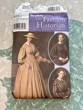 UNCUT Simplicity 4551 Costume Sewing Pattern Size U5 16 18 20 22 24