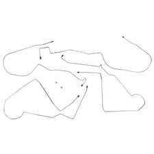 Brake Lines Intermediate Tubes Front To Rear ABS 1998-02 Camaro Firebird SS 4pc