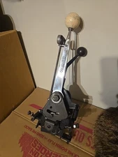 Hurst Chevy In-Line Ram Rod 4 Speed Drag Racing Shifter Muncie Gm W Rods + Mount