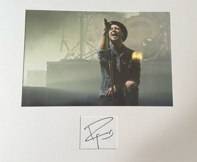 Ryan Tedder 16x20 Display Signed Autograph Photo Onerepublic