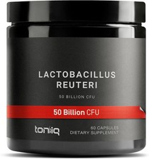 50 Billion CFU Lactobacillus Reuteri Probiotic 50Mg per Serving - L Reuteri P...