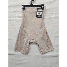 Maidenform Self Expressions High Waist Thigh Slimmer Shapewear Nude Size M