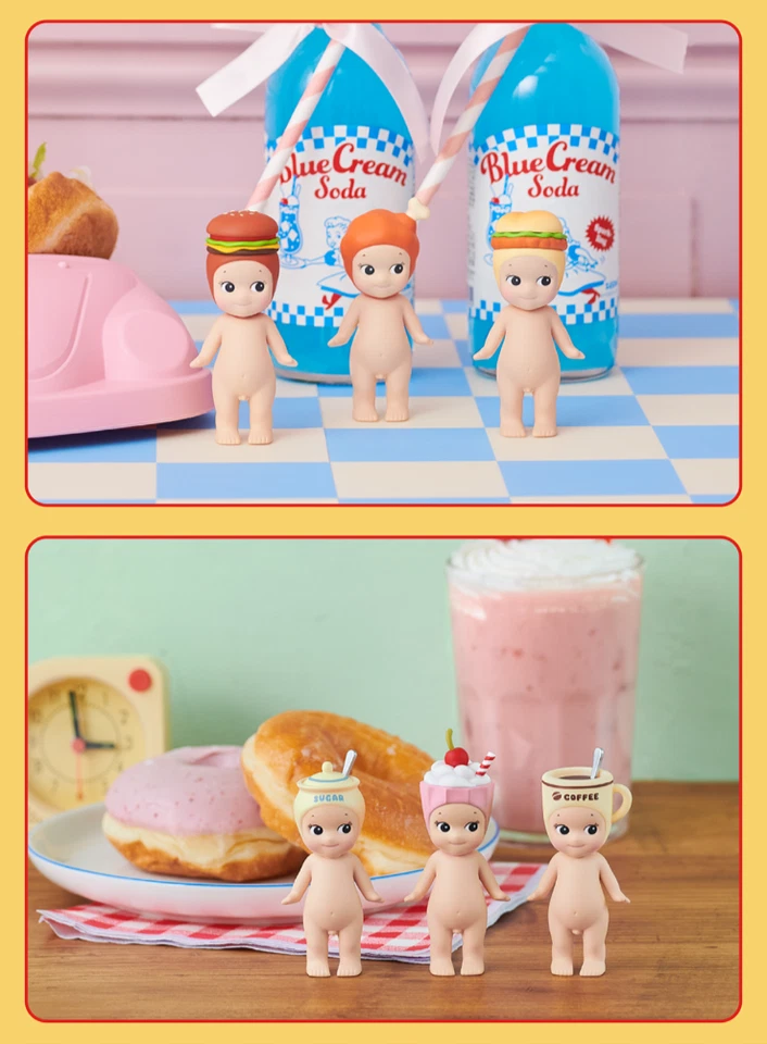 Auténtica mini figura de juguete Sonny Angel Snack Series 2025 caja ciega confirmada Foto 3 de 4