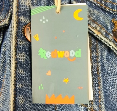 Redwood Tottus Boys Jacket Size 6 Hooded Jean - Picture 9 of 14