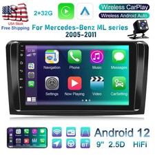 FOR MERCEDES BENZ ML/GL CLASS W164 X164 CAR STEREO RADIO 2+32GB CARPLAY GPS NAVI