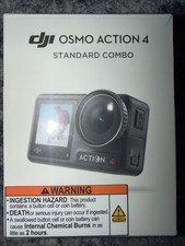 DJI - Osmo Action 4 4K Action Camera Standard Bundle - Gray New Sealed