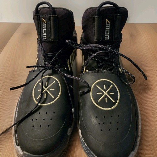 Li-Ning Way of Wade 7 Seven Basketball Shoes "FIRST BORN"Men Size 11 Black Gold
