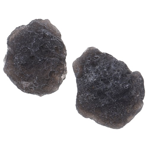 2 Pcs Meteorite Rough Specimen Student Specimens Stone Collection - Picture 3 of 12