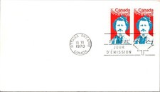 GOLDPATH: Canada cover 1970 first day CV897_P10
