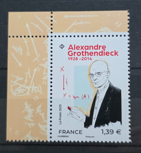 France 2025 Alexandre Grothendieck, mathematician, mathematics, science ...