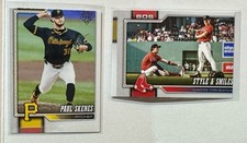 Miscut error Topps 2026 Series 1 Paul Skenes & Roman Anthony Styles Smiles