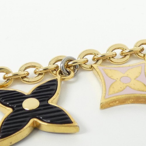 Authentic LOUIS VUITTON Bijou Sac Scheme Spring street M68999 Key Ring #260-... - Picture 5 of 6