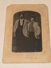 1860s CDV Mounted Tintype of 2 US Civil War Surgeons and Medical Officers