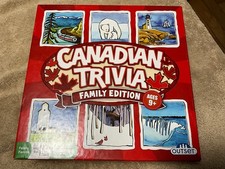 Canadian Trivia Game Family Edition FUN FAMILY TIME Complete