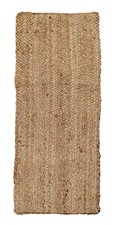 Jute Braided Table Runner, Natural, 13x36 Inches