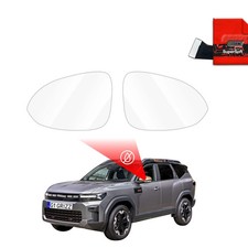 Regenschutzfolie f&uuml;r Au&szlig;enspiegel - Dacia Bigster (2025) Grizz Protector Folie
