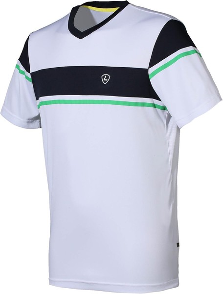 Limited Sports Herren T-Shirt Kurzarmshirt Sportshirt Sandro, Weiß, S-image