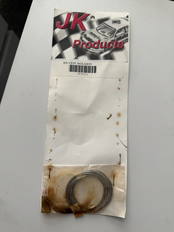 JK Products JK9051 Silver Solder for 1/24 Slot Cars or any soldering needs