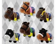 Thoroughbred Collection Petit Plush Doll Mascot Ball Chain 2 keychain Set of 6