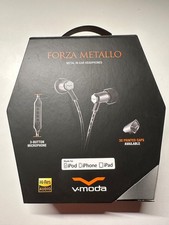V-MODA Forza Metallo In-Ear Headphones with Remote & Microphone - Very Good