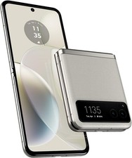 Motorola Moto RAZR 40 5G XT2323 128GB Unlocked Vanilla Cream Smartphone OPEN BOX