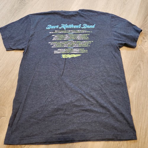 2018 Dave Matthews Band Tee Sommer Tour Konzert T-Shirt Größe Medium - Bild 2 von 6