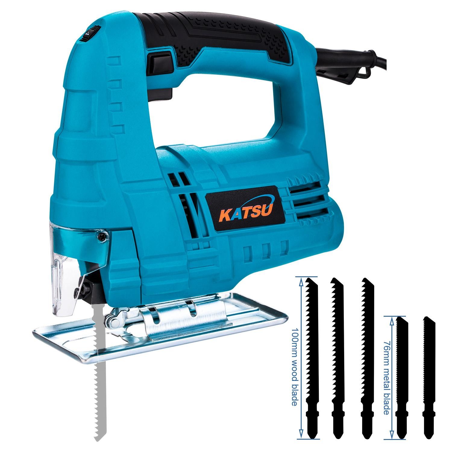 KATSU Electric Jigsaw 400W Variable Speed EU Plug