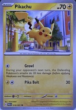 Pikachu #18 Prices | Pokemon Paldean Fates | Pokemon Cards