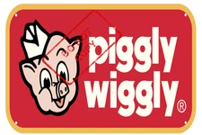 Piggly Wiggly Super Market Grocery Store Retro 8x12 Aluminum Metal Sign