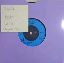 Ultravox Vienna Vinyl Record 7" VG/VG+ CHS2481 1981