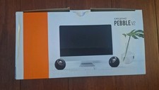 Pebble V2 USB-C Desktop Speakers 16W Peak Power Full Range Small Size Black