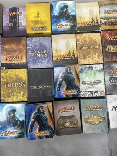 12 Magic The Gathering Empty Card Boxes, Coldsnap, Theros, Nyx, Born Of The Gods - Picture 10 of 19