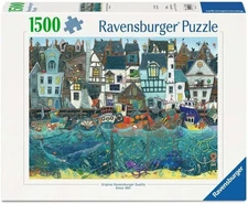 NEW SEALED Ravensburger 01398 Habour of Wonders 1500 Pc Jigsaw Puzzle USA SELLER