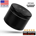 2.5-Inch Aluminum Spice Grinder – Smooth & Consistent Grinding