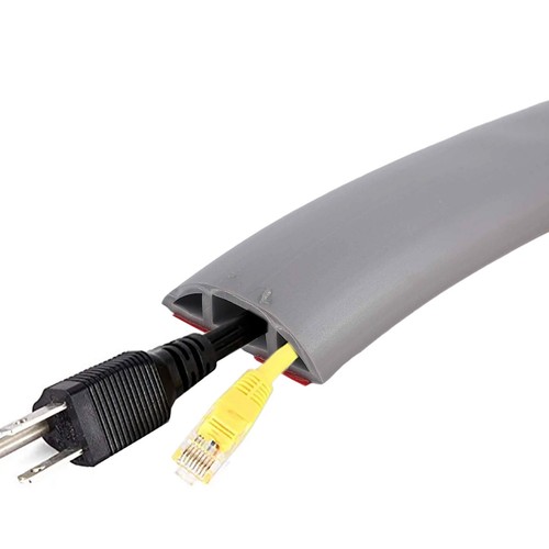 Sturdy Floor Cable Cover for Safe Cable Management 1M Rubber Protector - Afbeelding 12 van 48