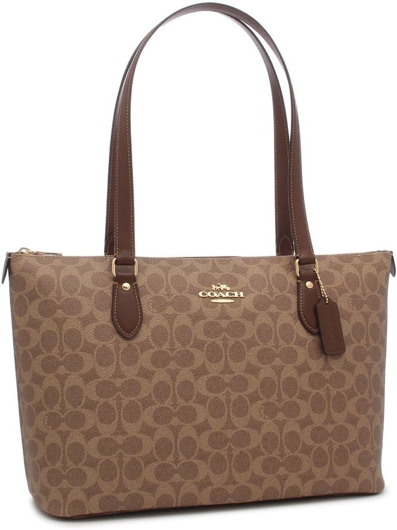 Coach] Outlet Gallery Tote Bag Signature Canvas CW381 IMXHE