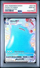 PSA 10 DITTO VMAX SV119 SHINING FATES SHINY VAULT SWORD & SHIELD POKEMON