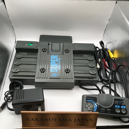 PC ENGINE NEC SUPER GRAFX PI-TG4 Console  MATCH SERIAL BOXED Used working - Picture 7 of 9