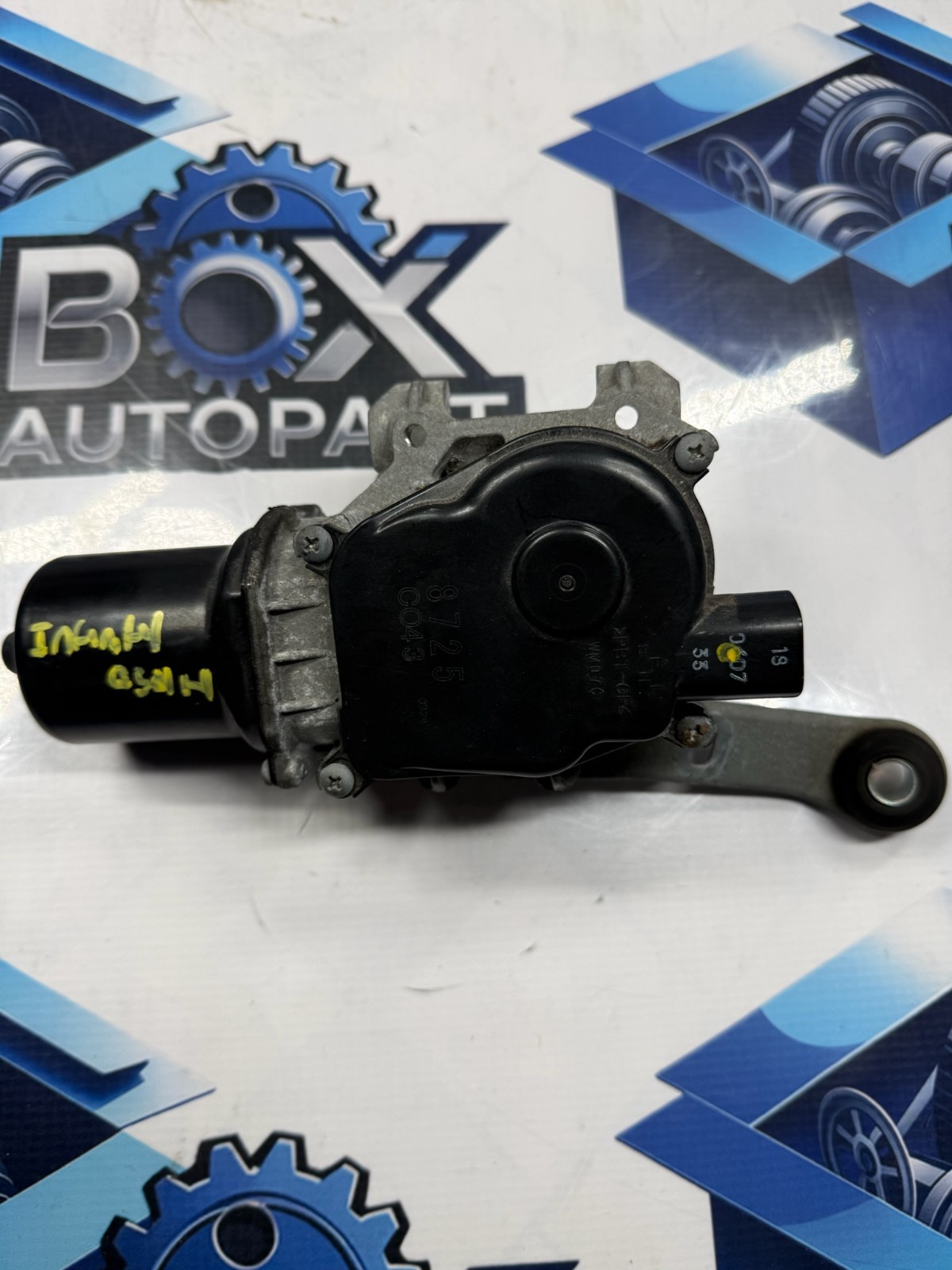 2014-2017 INFINITI Q50 WINDSHIELD WIPER TRANSMISSION LINKAGE MOTOR OEM