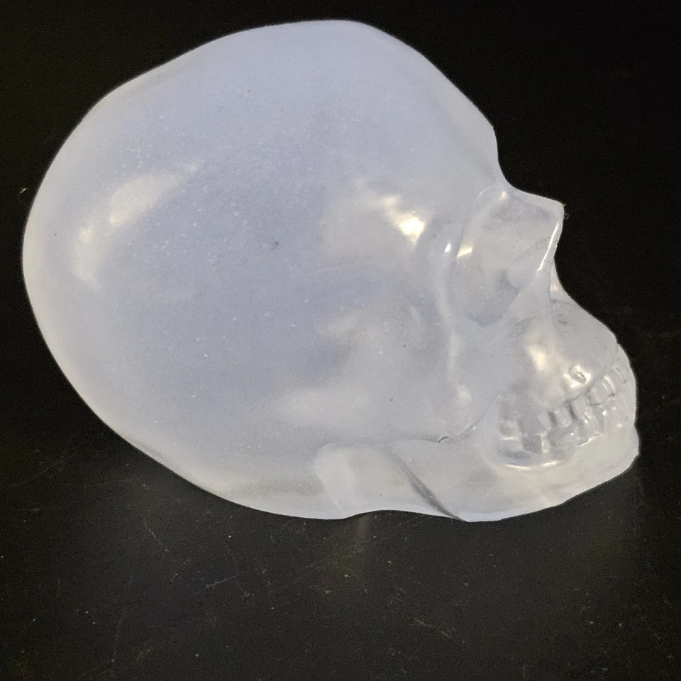 Collectable Super Bright Glow In The Dark Skull Custom One Of A Kind - Image 3 of 4