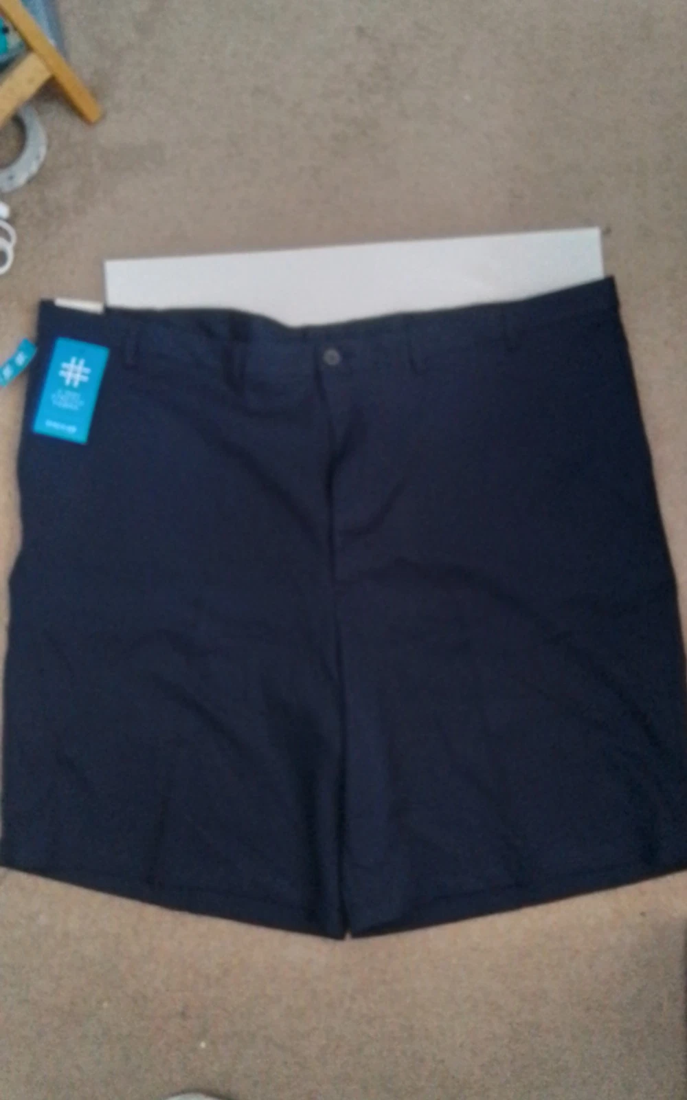 Haggar Cool 18 Pro Golg Shorts Color Blue Size 52