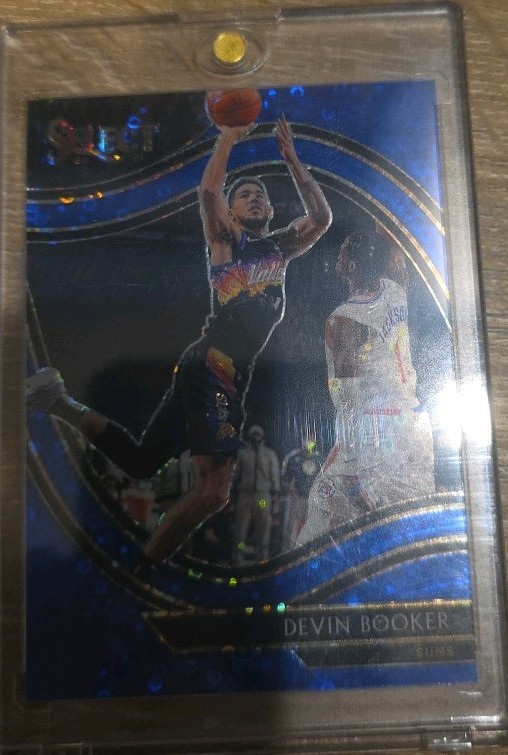 2020-21 Panini Select Courtside Devin Booker #229 Blue Disco Prizm /25🔥🔥