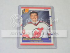 1990 Score American Martin Brodeur #439 Rookie Card Devils. rookie card picture