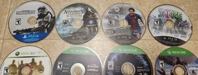 Video Game Loose Disc Lot 18 Discs Only - Xbox One/360, PS3, PS4