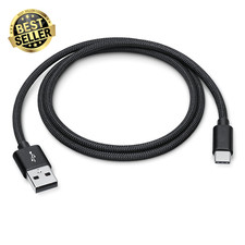 USB to USB C Cable with Carplay, 1M USBA to Type C Fast Charging Cords for Apple
