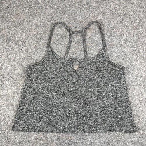 Beyond Yoga Space Dye bauchfreies Tanktop grau Damen Small S